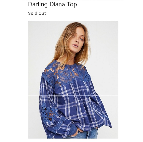 🆕️ Free People Darling Diana Top - Picture 3 of 3